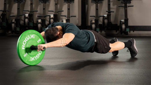 Rogue Bumper Ab Roller | Rogue Fitness